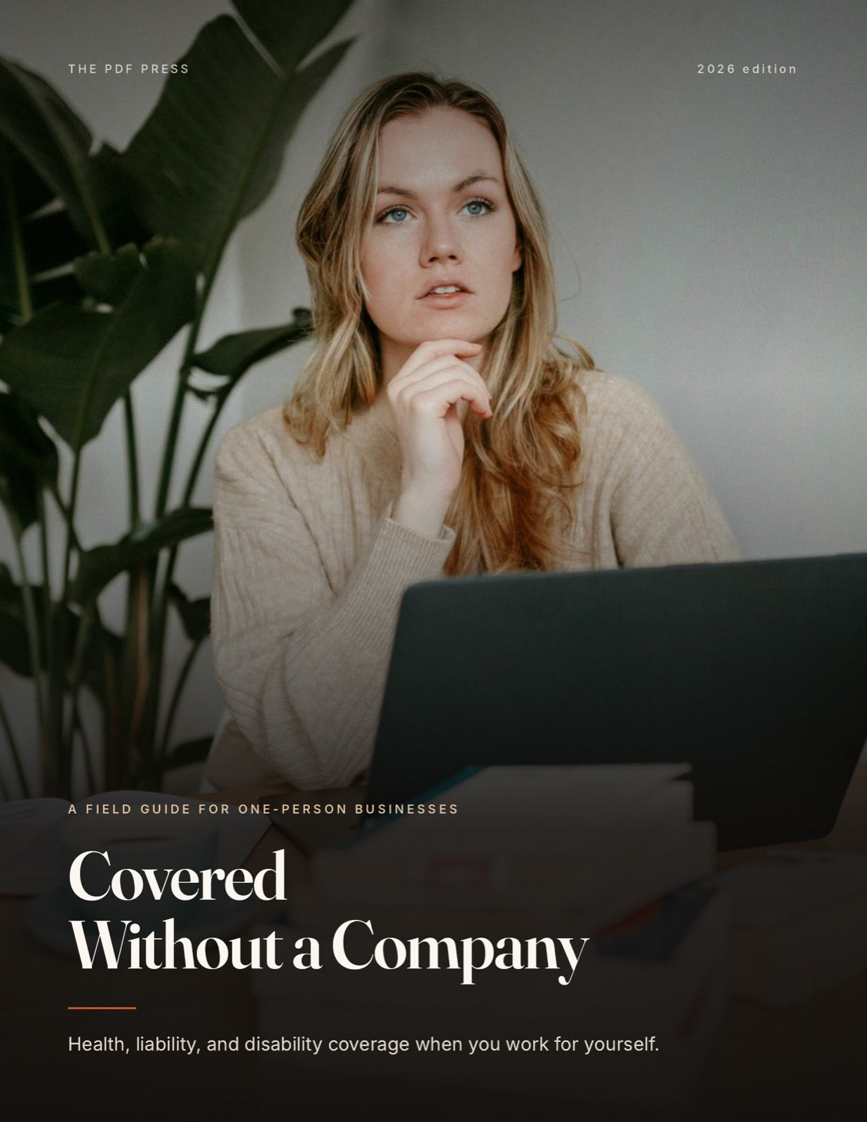 Covered Without a Company, the self-employed insurance guide, cover