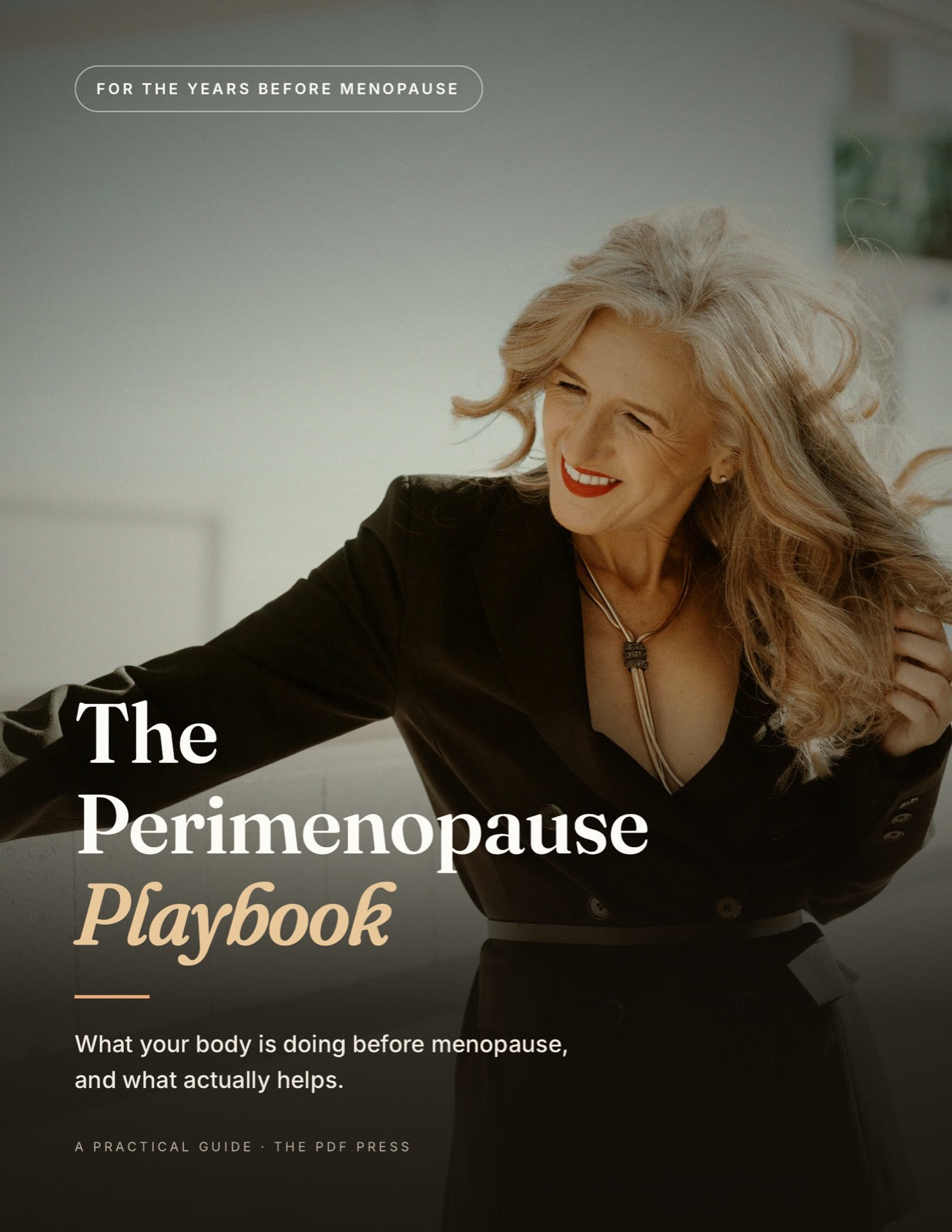 The Perimenopause Playbook PDF guide cover