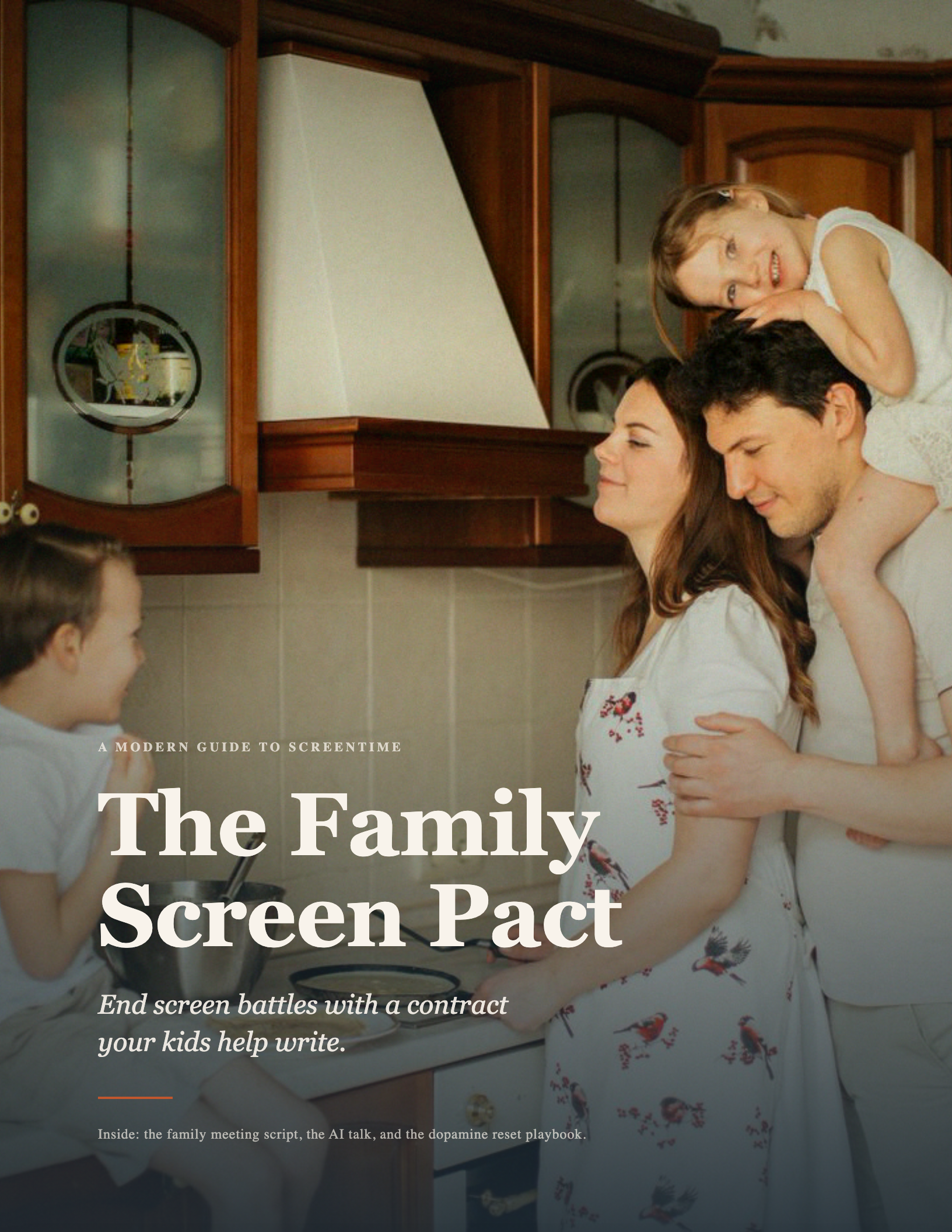 The Family Screen Pact guide cover